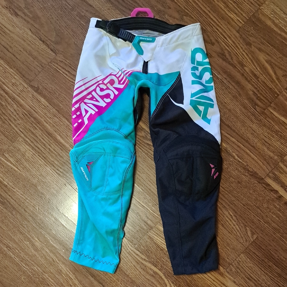 ANSR Motocross Dirt Bike Cycle Kids Pants Jersey Girls SIZE Y22